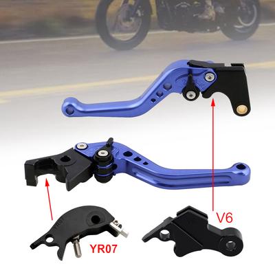 NEW Short Clutch Brake Lever Fit for YAMAHA XSR900 XSR900GP MT-09 MT-09SP 24-25 Blue