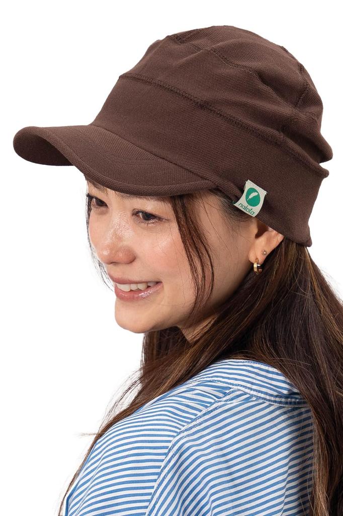 Nakota Work Large Pique Polo Size Brown Cap, Size, Mesh, Breathable, Spring/Summer, M,