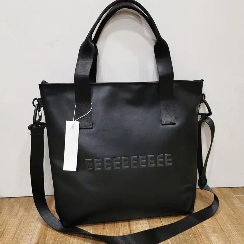 Trend Icon Men'S Handbag Luxury Design 3D Letter Large Capacity Shoulder Bag Classic Sports Tote Bag Travel Waterproof Backpack