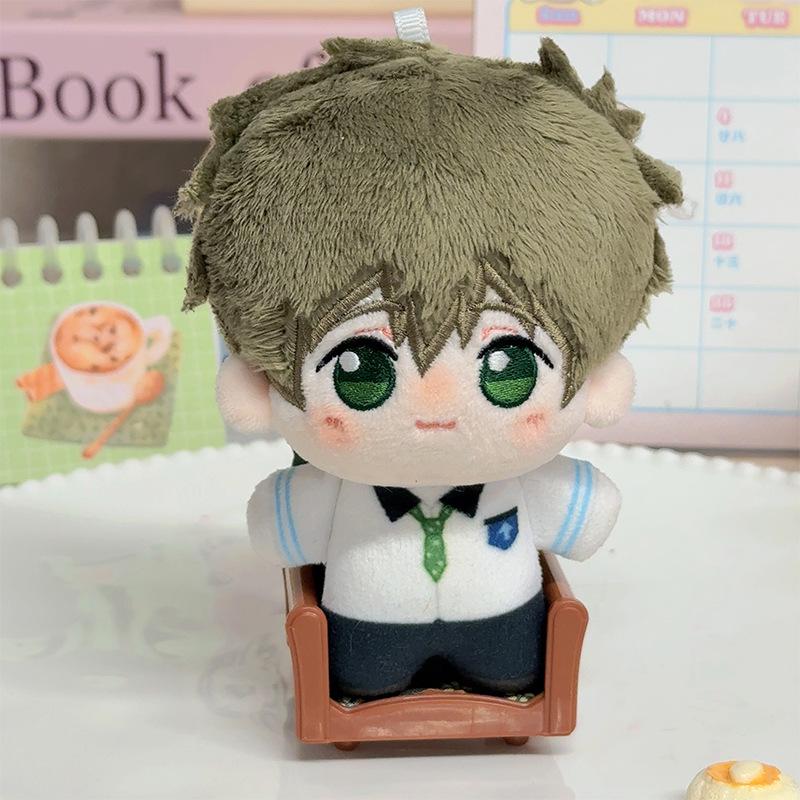 Gratuit! Produit Dérivé d'Anime Makoto Tachibana Nagisa Haki Poupée Peluche Poupée Coton Pendentif Porte-clés Mignon Ornement de Collection No powder blusher gray