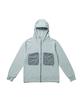 Snow Peak Water Active Zip Up Hoodie Outerwear Jacket Hoodie LIGHT GREY L JK-25SU013 Zip-up Men's Women's