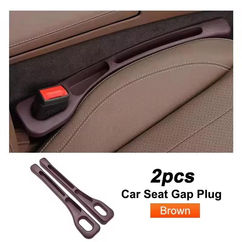 2pcs Car Seat Gap Filling and Finishing, Waterproof Car Seat Gap Plug Strip Groove Car Seat Gap Storage Car Interior Accessories