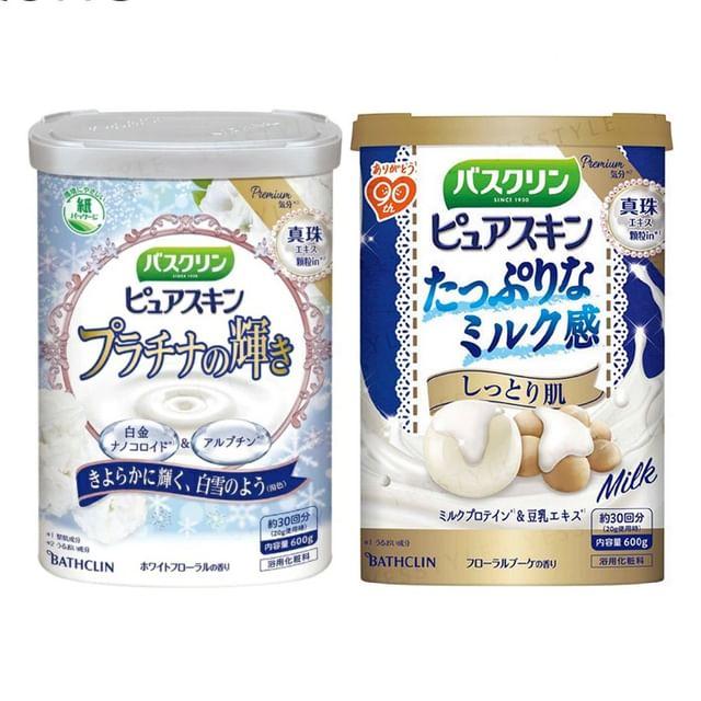 

BATHCLIN - Pure Skin Bath Salt Milk Moist - 600g