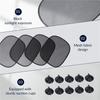 A51K-Car Window Shades,5 Pack Car Sun Shade For Side And Rear Window,Spf 30+ Protect Your Kids/Pets In Back Seat,Blocks Over 98%