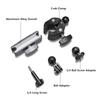 360 Rotating Motorcycle Bike Camera Holder Handlebar Rearview Mirror Mount Bracket For GoPro Hero 13 12 11 10 9 8 Action Cameras
