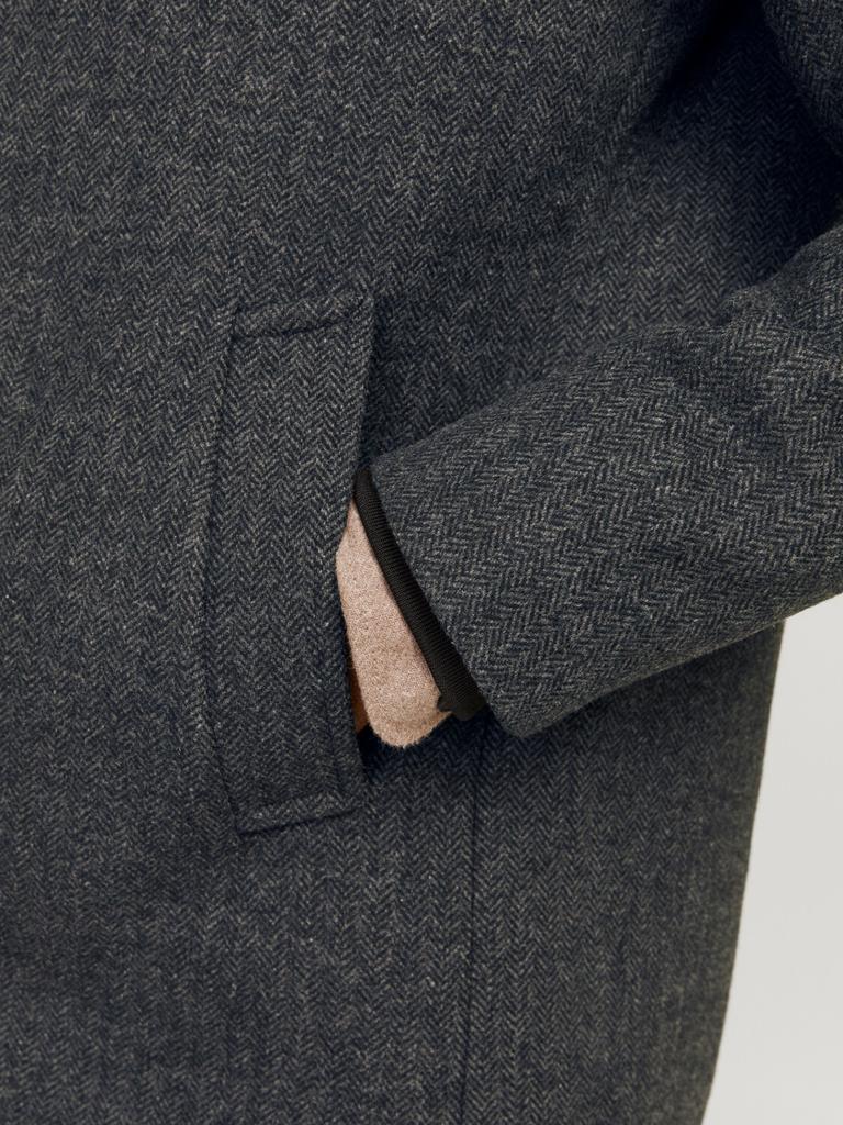 Coat Jack & Jones Jjeharrison Wool Jacket Sn (12258674) Dark Gray Melange