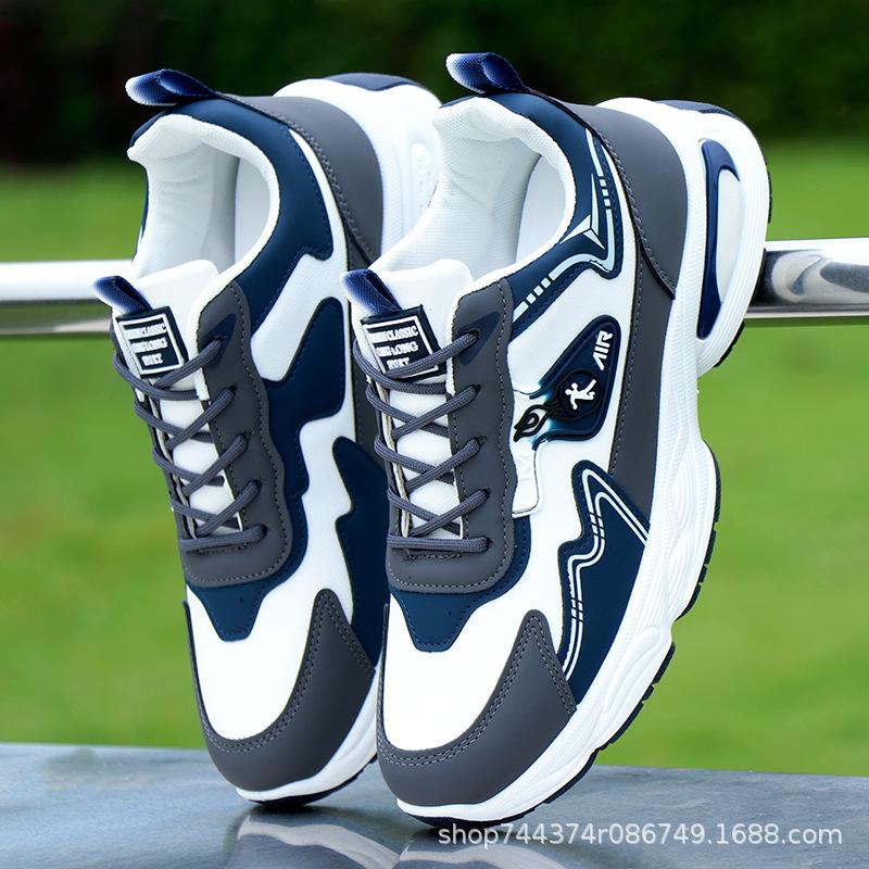 Running shoes spring and autumn platform casual sports shoes non-slip soft-soled dad shoes