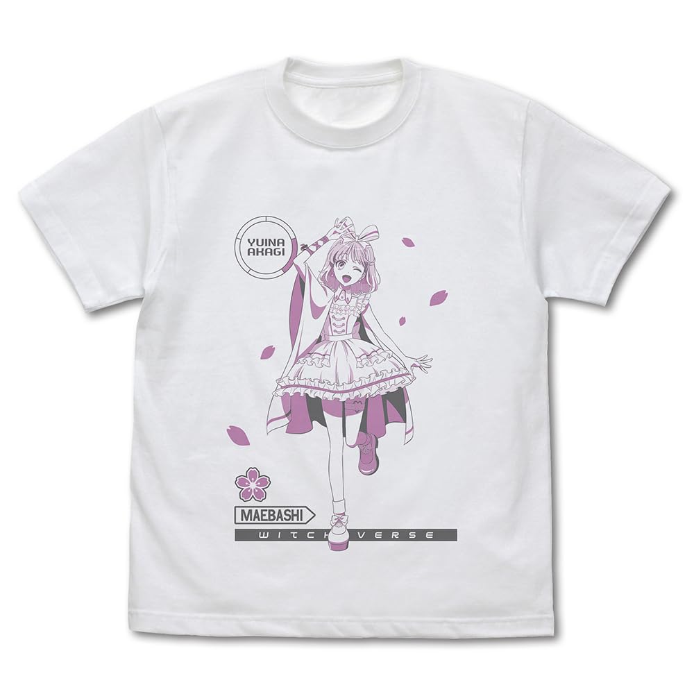 2D COSPA Maebashi Witches Akagi Yuina WHITE L Size [Official] T-shirt