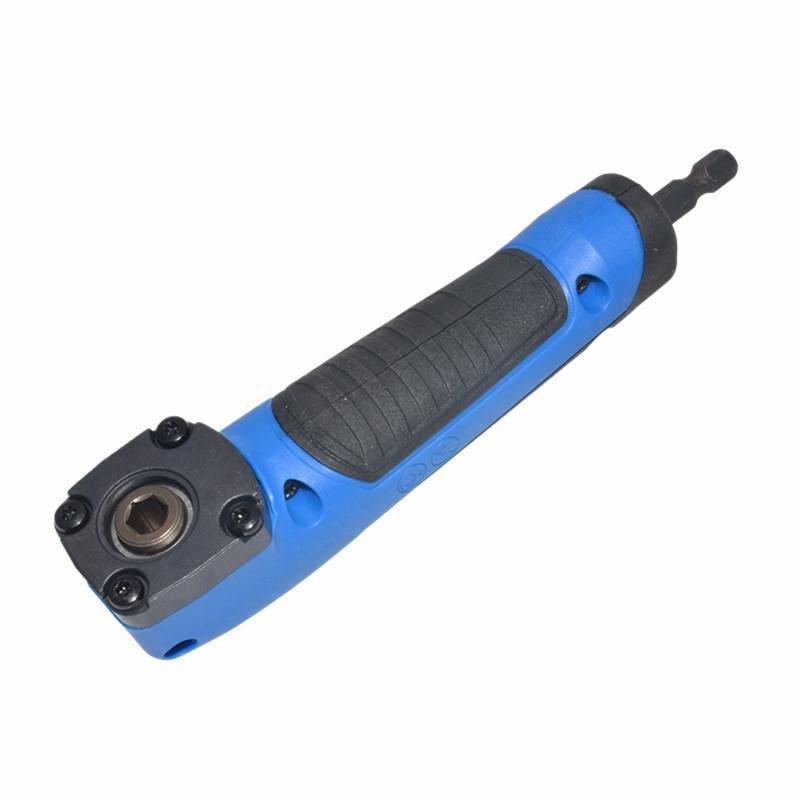 1/4 Right Angle Adapter for High Torque in Tight Spaces - Electric Drill/Screwdriver Tool