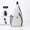 Side Pocket Badminton Racket Bag Large Capacity Tennis Should Bag Sports Sling Bag  Outdoor Sport