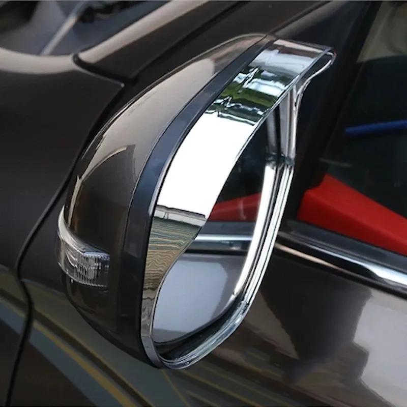 For Mitsubishi Outlander 3 2013- ABS Chrome Door Handle Door Bowl Rear View Rearview Side Mirror Taillight Eyebrow Cover