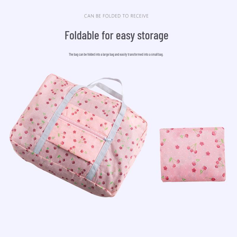 Kiss the Rain Extra Large Unisex Travel and Shopping Shoulder Bag