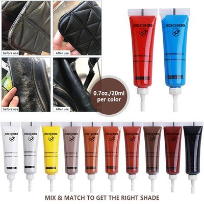 20ml Leather Repair Gel Refurbish Cleaner Repair Cream Advanced Leather Repair Gel Car Seat Instrument Panels Coat Repair Cream