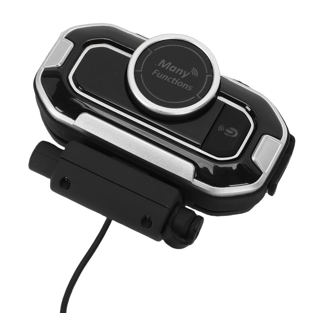 Motorcycle Bluetooth Headset Bluetooth 5.0 Helmet Headset with Noise Cancellation Incoming Call Auto Answer