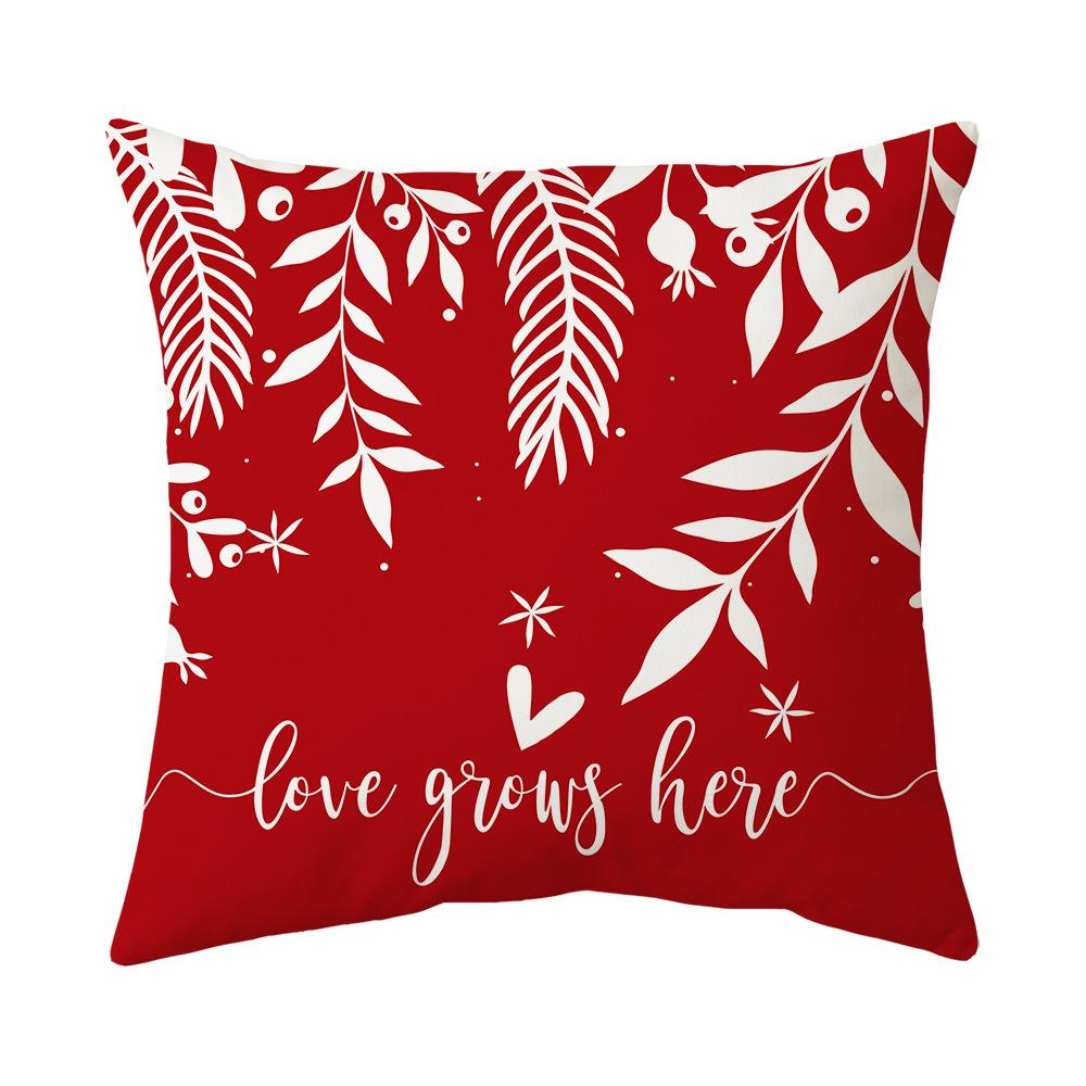 Valentine's Day Pillow New Sofa Cushion Bedside Backrest Plush Pillow Cover Shopee