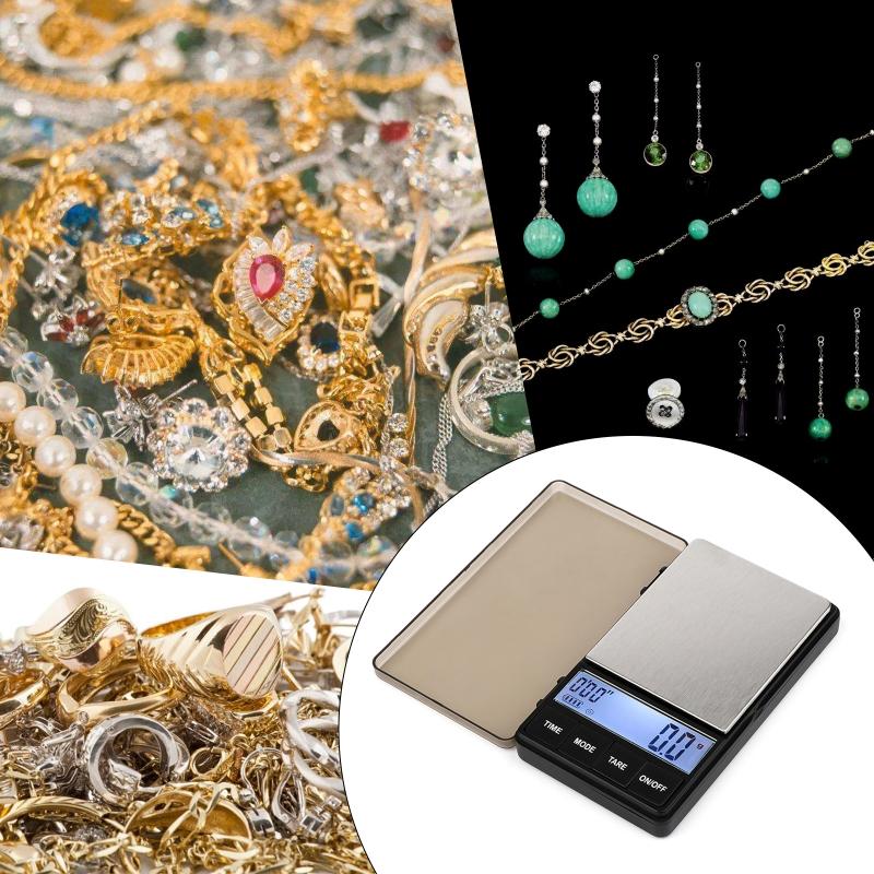 Espresso Scale with Timer 1000g X 0.1g Small & Handy Barista Scale Brew Drip Tray Coffee Scale with Timer Backlit LCD