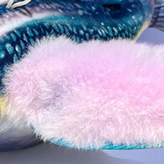 Interactive Flapping Wings Fish Cat Toy Hanging Flying Fish Toy with Sound Electric Simulation Plush Toy for Indoor Cats