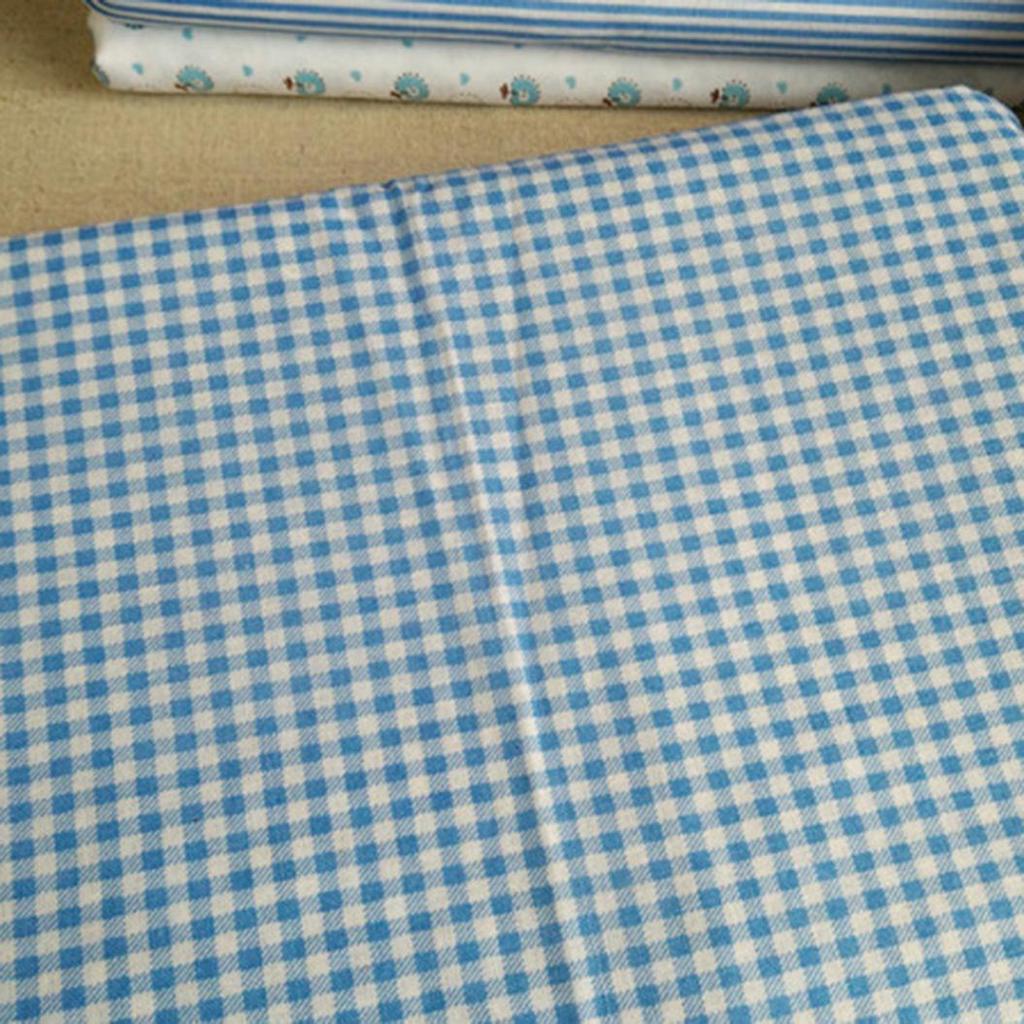 7Pcs/Set Fabric Floral Plaid Cotton Cloth DIY Craft Sewing Handmade Accessories