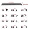 Steel Animal/Heart Punch Set Leather Stamp for Jewelry Making