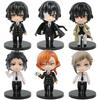 Q Version Nakajima Atsushi And Dazai Osamu Anime Figures Wholesale Blind Box Toys