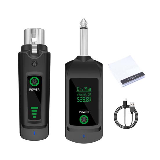 Wireless Lavalier Microphone Strong Anti-Interference Stable Audio Transmission Plug-Play Mini Microphone for Video Recording