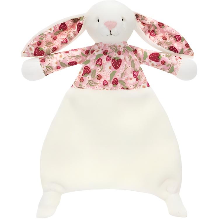 

JELLYCAT New Life Series Floral Milky White Bonnie Rabbit Soothing Sweet Sleeping Towel Cute Doll Peripherals слоновая кость
