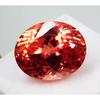 Oval Cut Natural Padparadscha Sapphire Ceylon 20-21 Ct Beautiful Gemstone