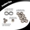 14Pcs Ball Bearings Replacement for 244016 Wear Resistant Metal RC Car Parts 1:24 Easy Installation