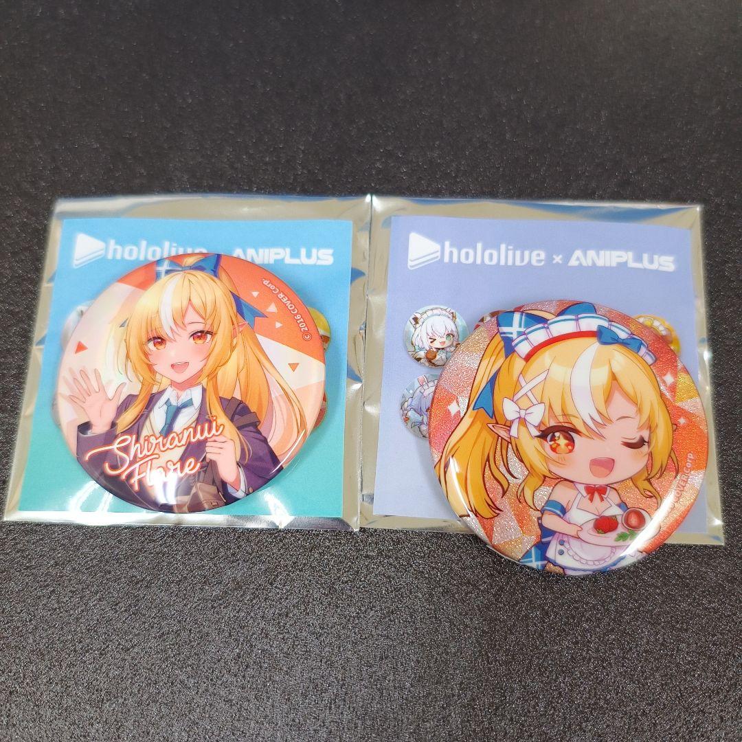 

[USED] Shiranui Flare Korea Collaboration Cafe Random Badge Set of 2