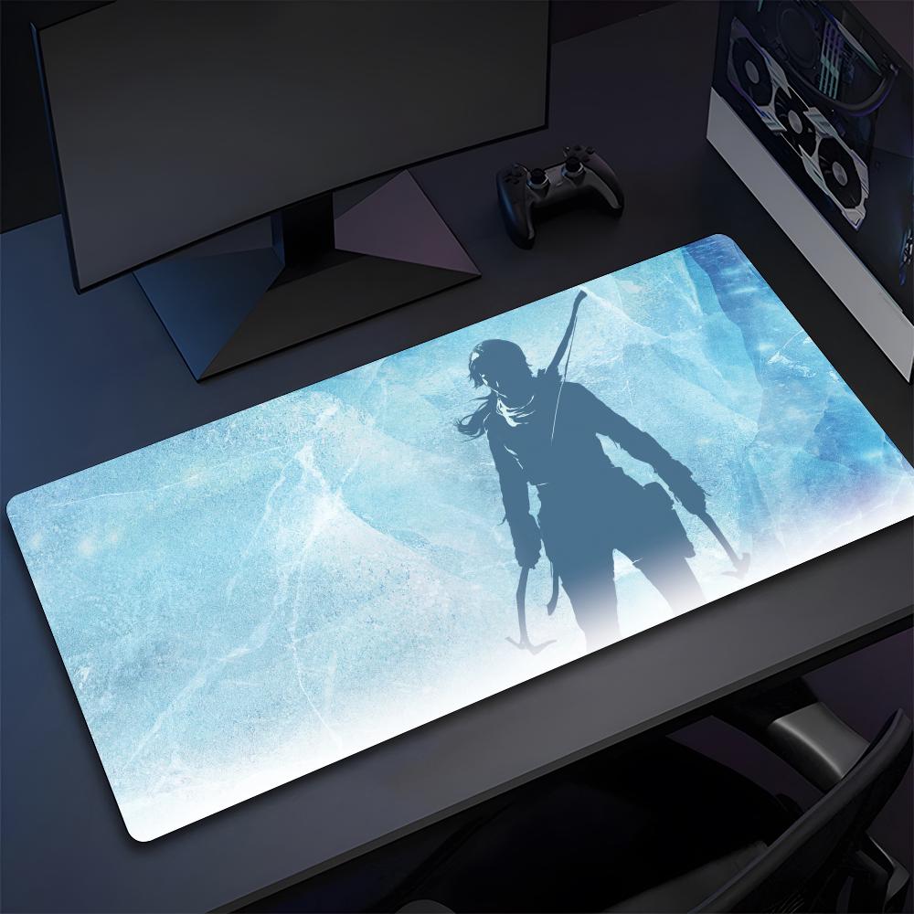 Rise Of The Tomb Raider Game Mouse Pad High Quality Natural Rubber Mouse Pad The Most Professional Washable Laptop Mouse Pad