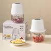 Electric Garlic Crusher With Usb Rechargeable Compact Mini Food Processor For Home Cooking