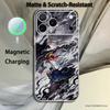 P-Pretty Anime D-Derby Cute For iPhone 17,16,15,14,13,12,11,Pro,Max,Plus Transparent White Phone Case Magnetic Wireless Charging