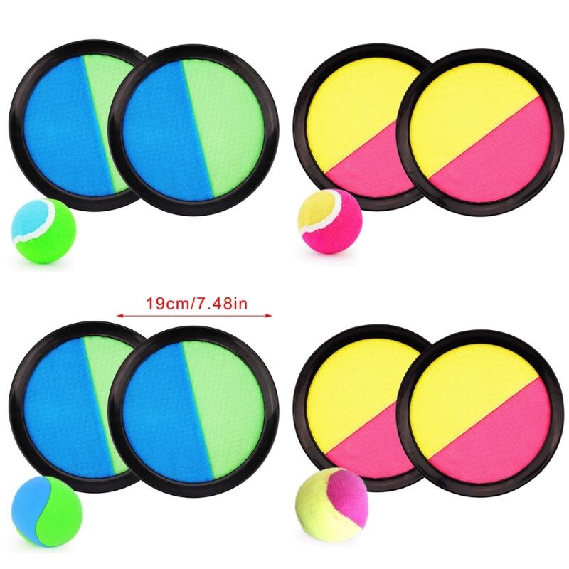 Adhesive Plate and Ball Toy For Toddler Safe Sticky Ball Training Game Family Bonding Activity Throwing Game for Party