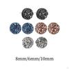 8 Pieces Unisex Ear Studs Fashion Glitter Classic for Anniversary Year