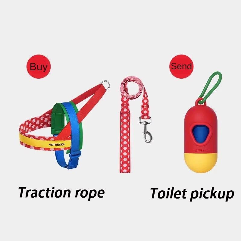 Personalised Harnesses Dog Rope Set Strong Large Dogs Collars Harnesses Straps S/M/L Tow Leash Dog Leads Walks Drag Harness