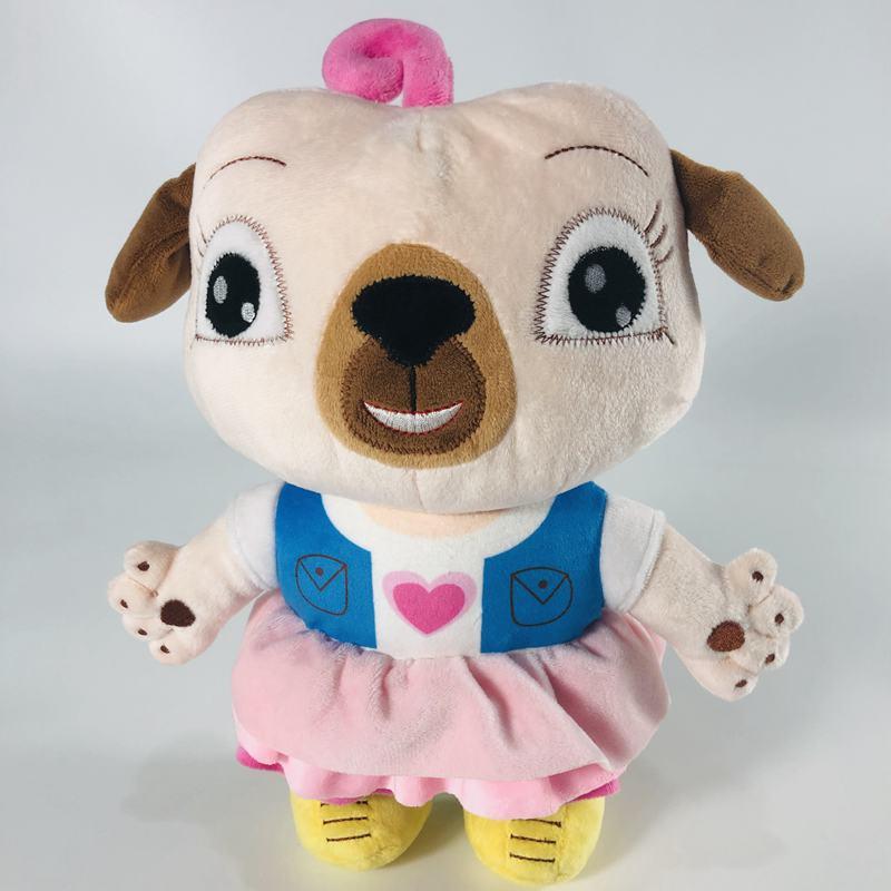 Chip und Kartoffel Plüschtier Stofftier Hund Maus Plüschfigur Baby Schlafkissen Weiche Puppe Geschenk für Fans Kinder Geburtstag