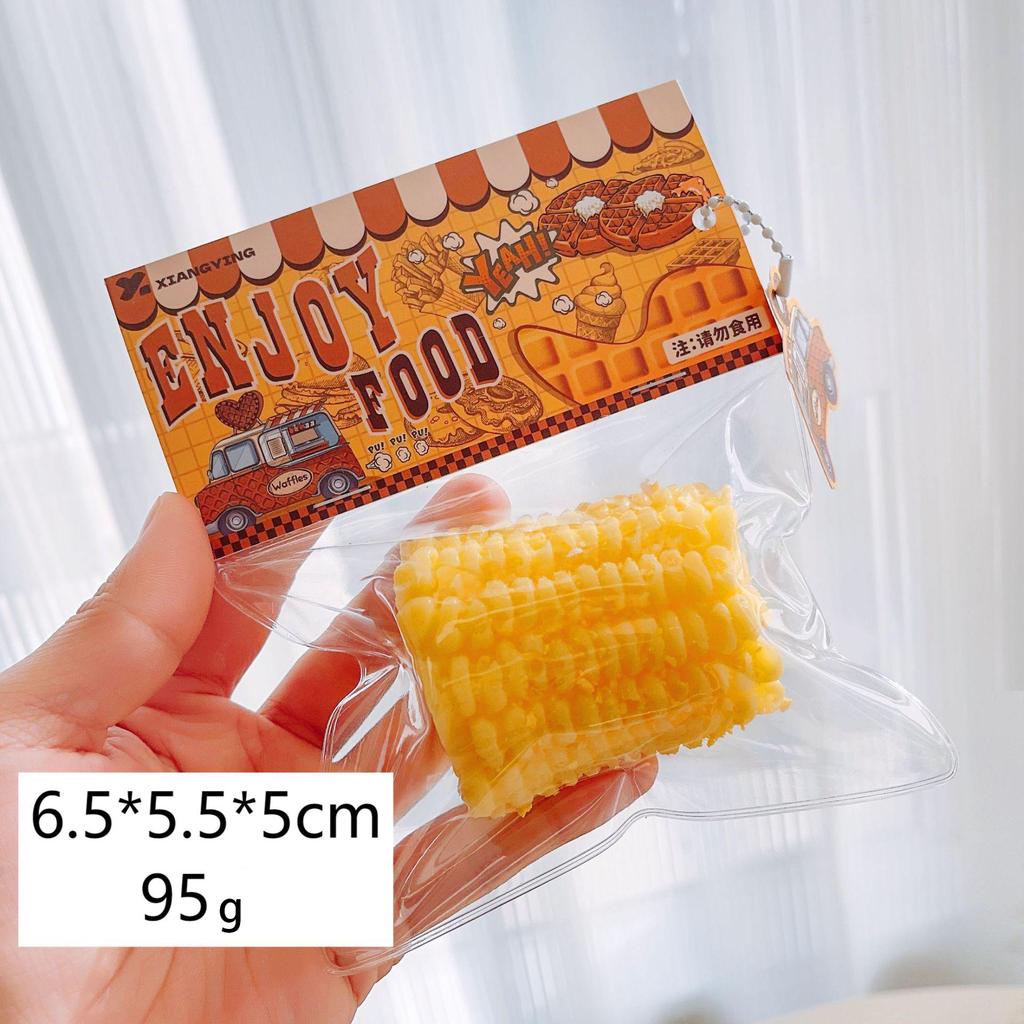 Food squeezing toys, soft and sticky with slow rebound, squeeze and relax jelly stress relief toys, for children and adults.