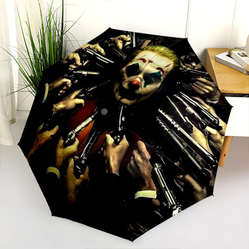 Two Jokers One Flame Folding Umbrella Suitable For All Seasons Suitable For All Seasons Travel Umbrella Umbrella Light