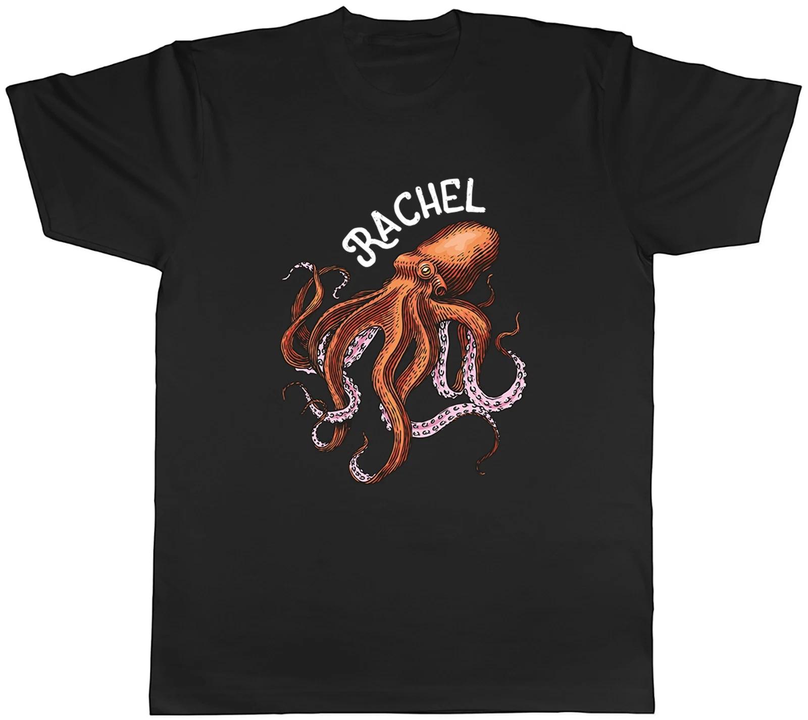 Personalised Any Name Octopus Sea Ocean Alien Mens T-Shirt Tee Gift Top XXL
