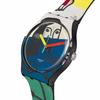 Swatch LEGER'S TWO WOMEN HOLDING FLOWERS SUOZ363 Black Watch