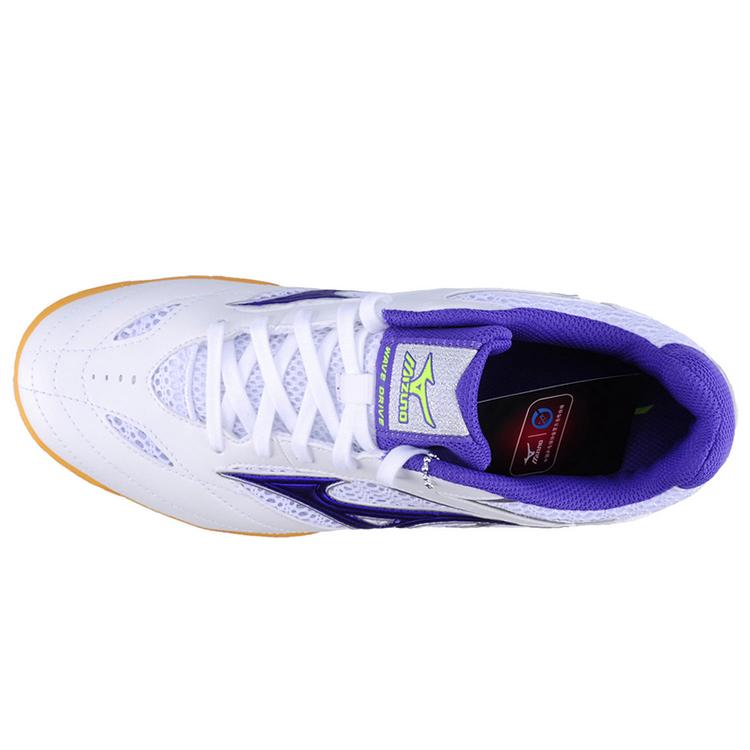 New Mizuno Wave Drive 8 'White Purple' 81GA170567