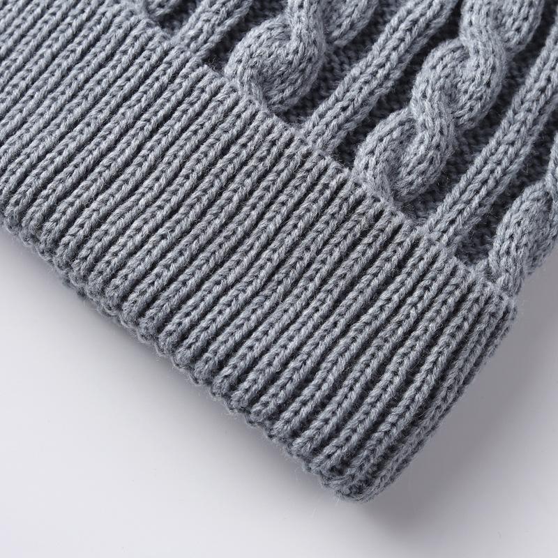 3-teiliges Set - Warme Wintermütze, Schal und Handschuhe für Erwachsene, ein bequemes Set, das Mütze und Schal kombiniert