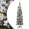 150 LED'li ve Ayaklı Yapay Noel Ağacı Yeşil 150 cm
