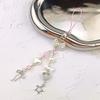 Mobile Phone Strap Cute Decorative Charms Phone Chain Keychain Sweet Beaded Pendant For Keychain Handbag Earphone Case