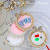 Resin Nail Art Palette,Nail Art Painting Mixed Color Palette Bows Nail Gel Color Makeup Display Board Nail Art Tool