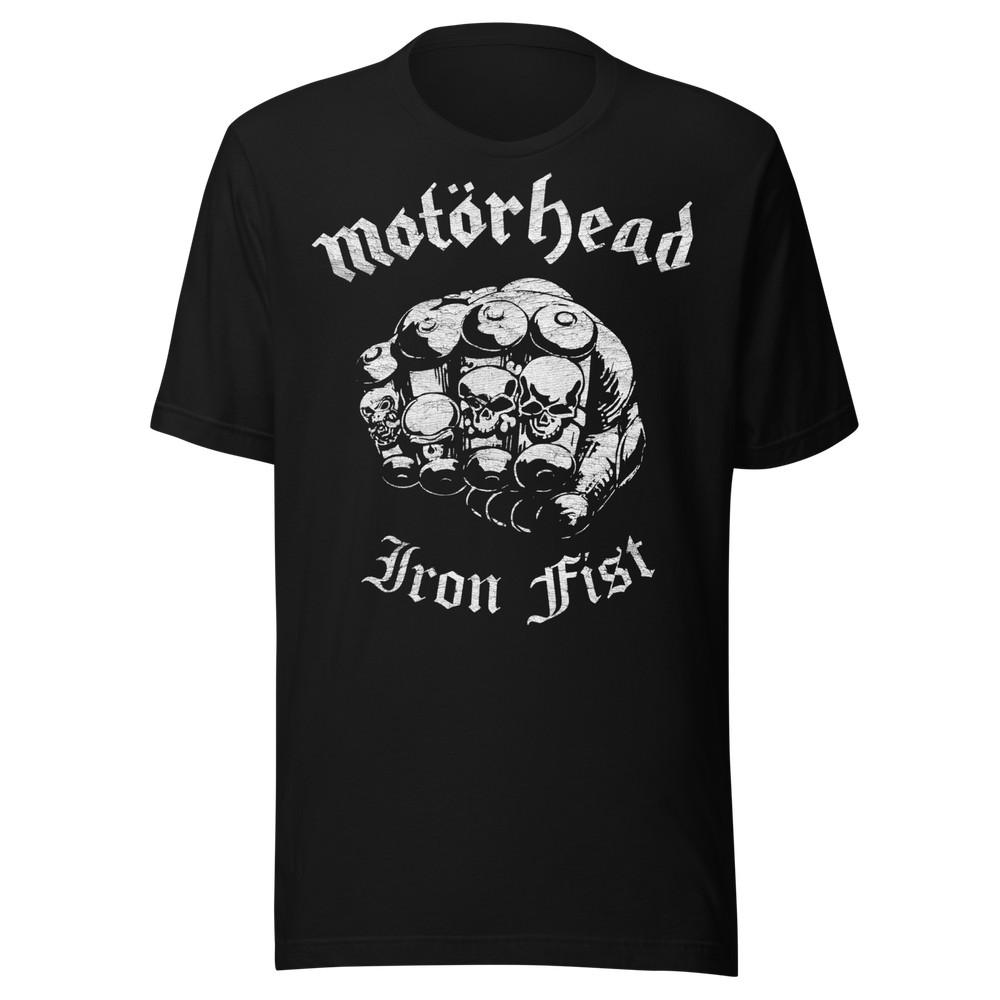 Stakes Motorhead Iron Fist Vintage T-Shirt T-Shirt Black New Unisex T-Shirt XXL