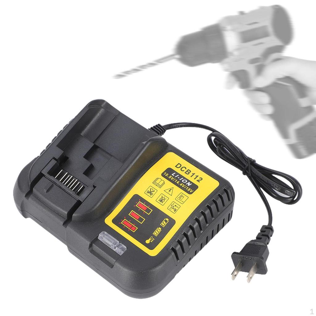 Power Tool Battery Charging Cordless Pack Professional Fast Performance Dcb112