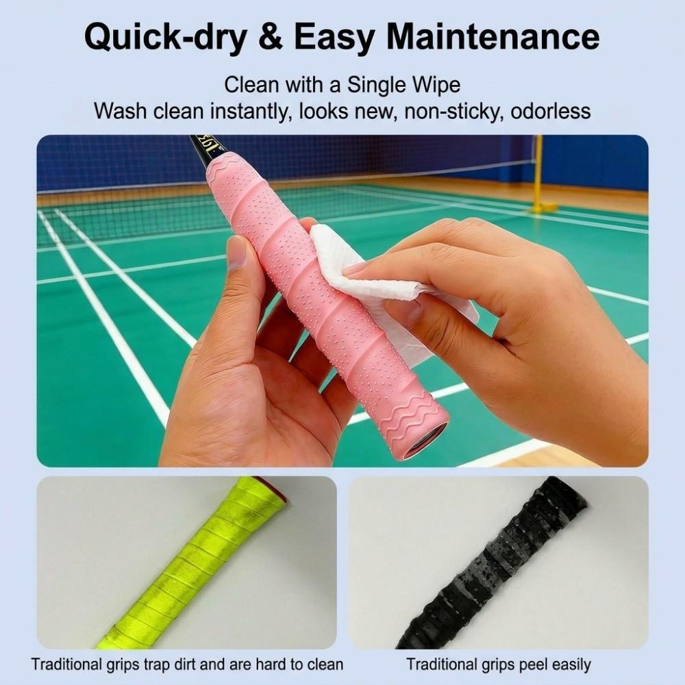 Anti-Slip Badminton Racket Handle Strap Shockproof Tennis Overgrip Cover  Racquet Supplies
