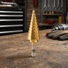 Hex Shank Step Drill Bit High Speed Steel Power Tools Durable Cone Bits  Metal