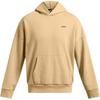 Icon Men's UA Icon Heavyweight Fleece Wash Oversized Hoodie Sweatshirt Men's Camel 1386552-263